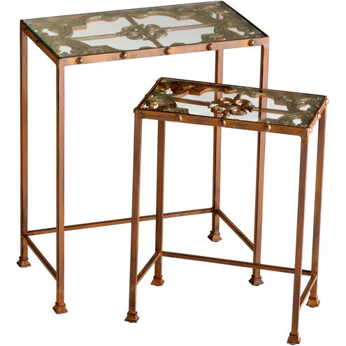 Gunnison 24 X 20 inch Rust Nesting Tables