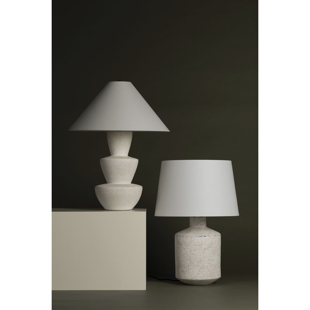 Kamas 27 inch 15.00 watt Patina Brass Table Lamp Portable Light