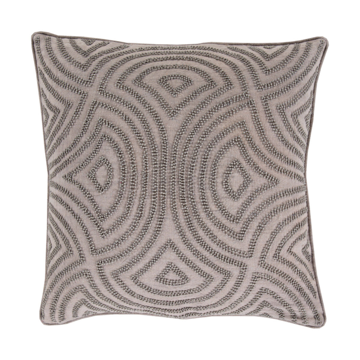 Skinny Dip 20 X 20 inch Medium Gray Throw Pillow