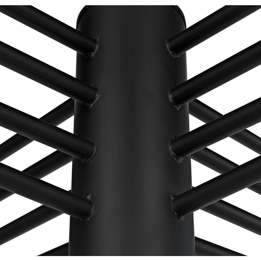 Claude 16 Light 46 inch Matte Black Chandelier Ceiling Light