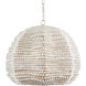 Octavia 1 Light 19 inch White Pendant Ceiling Light