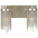 Guinevere 2 Light 16 inch Brushed Nickel Sconce Wall Light
