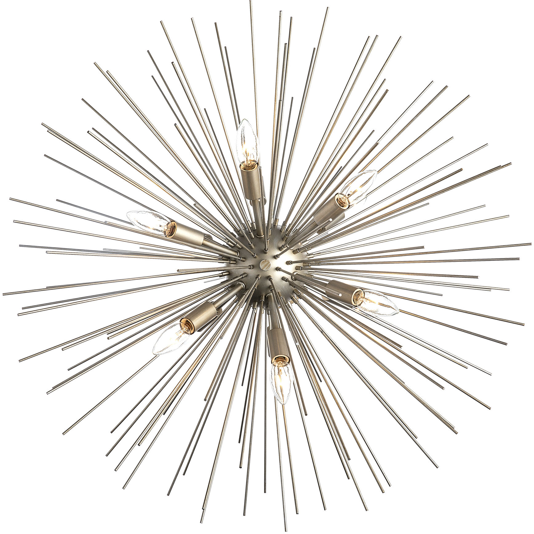 Collina 12 Light 29 inch Antique Silver Leaf Pendant Ceiling Light