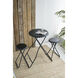Anita 57.5 X 39.8 inch Black Side Table