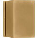 Sean Lavin Pressa 2 Light 5 inch Natural Brass Outdoor Wall Sconce