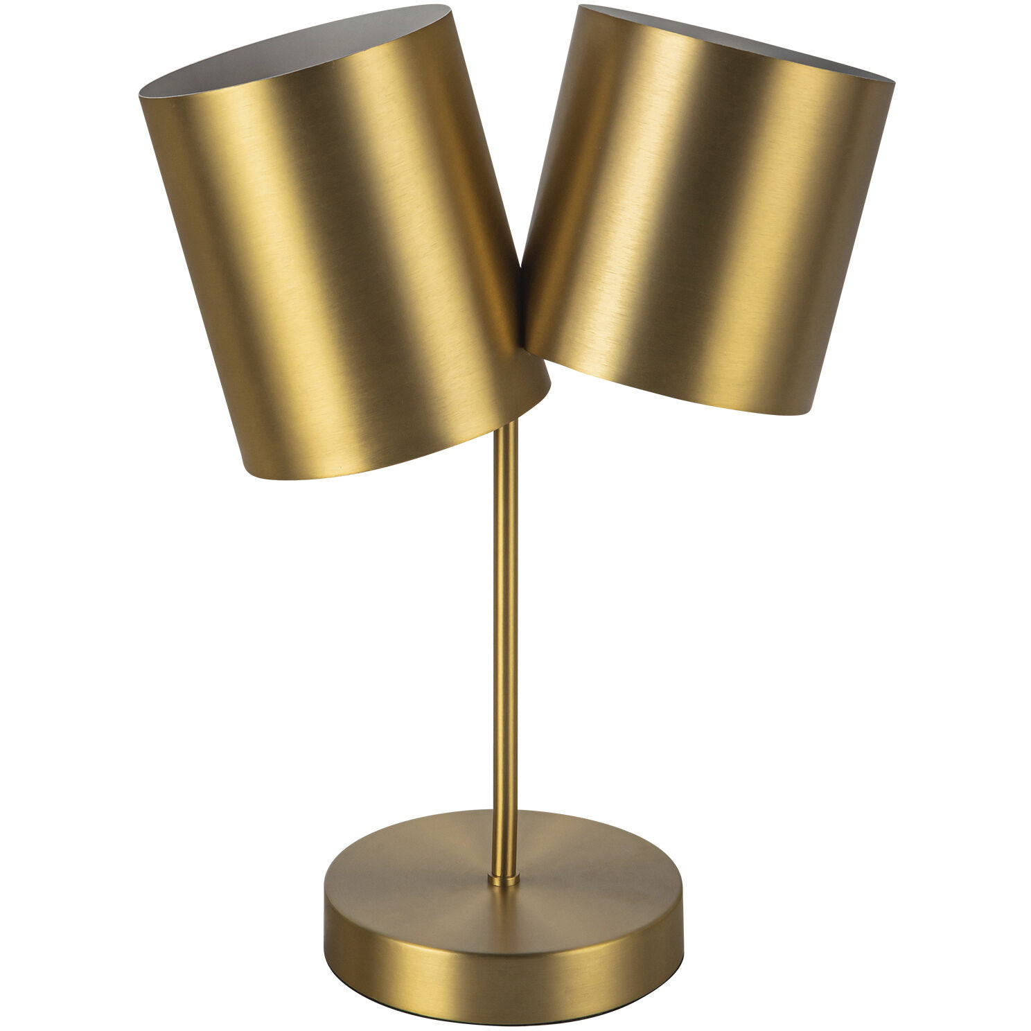 Keiko 18.5 inch 120.00 watt Brushed Gold Table Lamp Portable Light