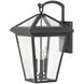 Estate Series Alford Place LED 21 inch Museum Black Outdoor Wall Mount Lantern, Large