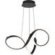 Vornado LED 22 inch Black Pendant Ceiling Light, dweLED