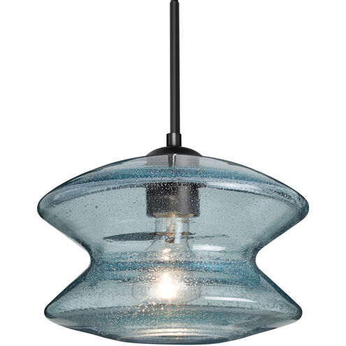 Zen 1 Light Black Cord Pendant Ceiling Light