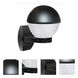 3061 Series 1 Light 12 inch Black Outdoor Sconce, Costaluz