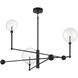 Modern LED 46 inch English Bronze Chandelier Ceiling Light in Oil Rubbed Bronze