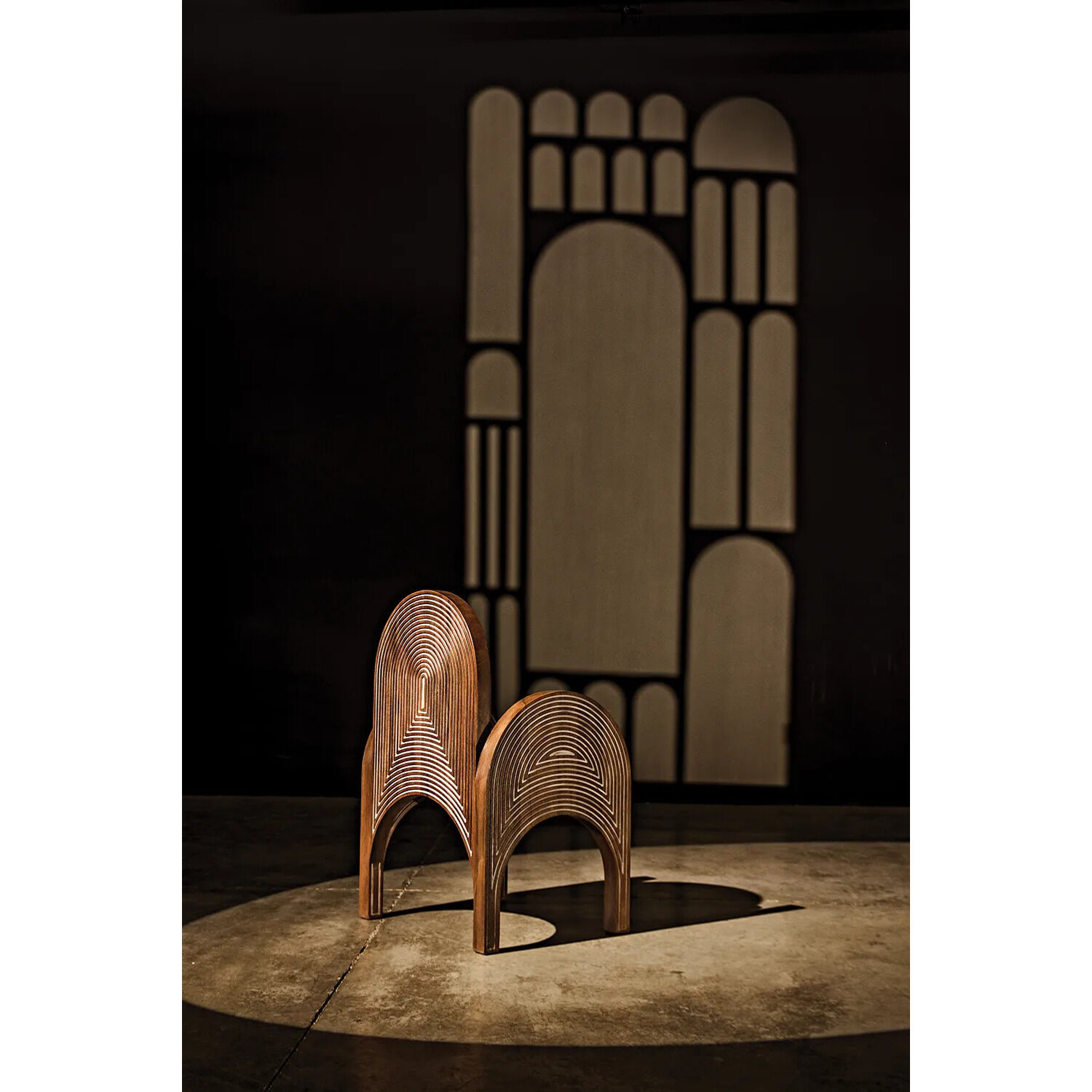 Mars Dark Walnut Occasional Chair