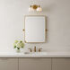 Sean Lavin Torian 2 Light 15 inch Burnished Brass Bath Vanity Wall Light