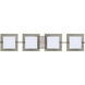 Alex LED 30 inch Satin Nickel Vanity Wall Light