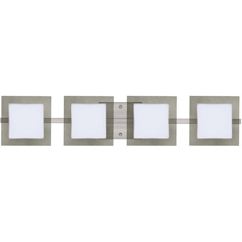 Alex LED 30 inch Satin Nickel Vanity Wall Light