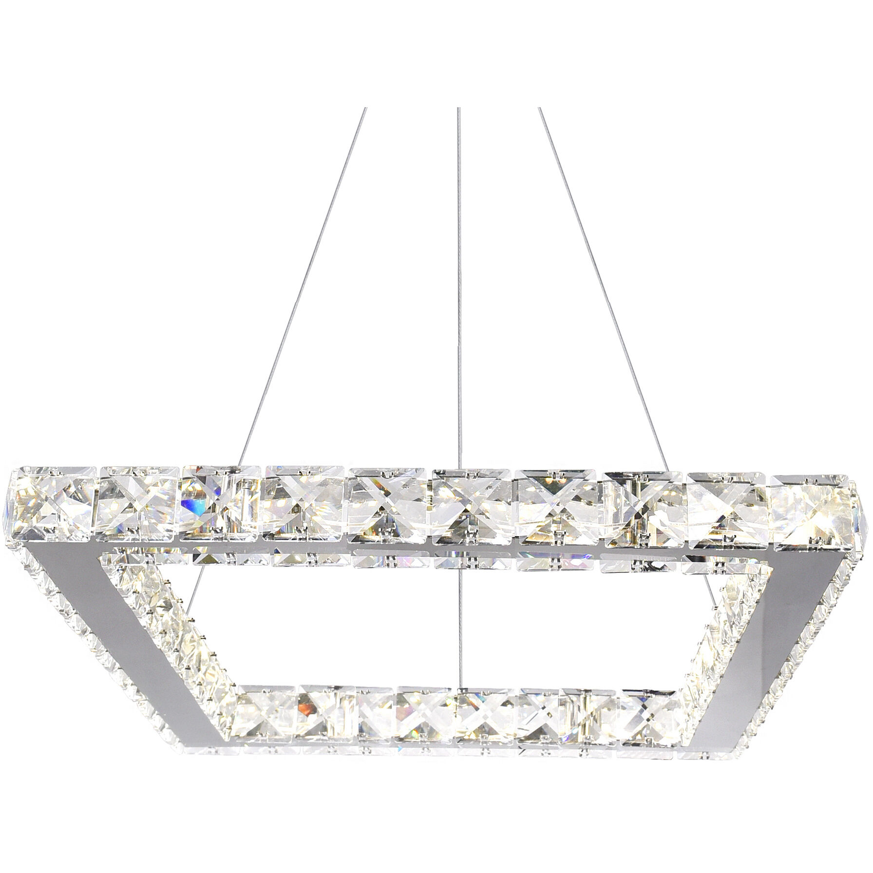 Ring LED 15 inch Chrome Island/Pool Table Light Ceiling Light