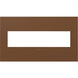 Adorne Cappuccino Wall Plate, 4-Gang