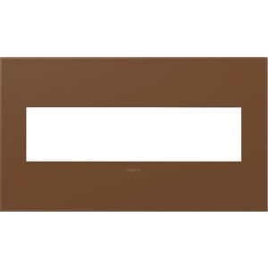 Adorne Cappuccino Wall Plate, 4-Gang