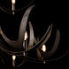 Caribou 9 Light 49.1 inch Dark Smoke Chandelier Ceiling Light