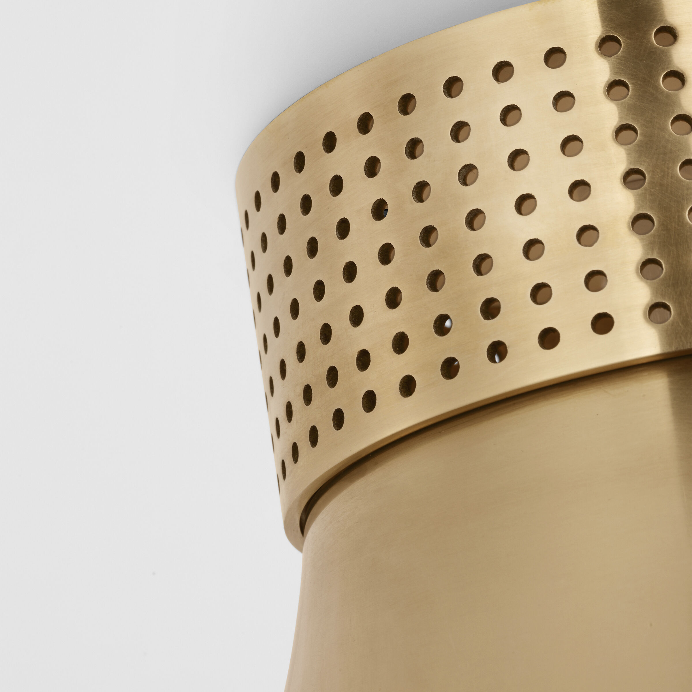 Kelly Wearstler Precision LED 8.75 inch Antique-Burnished Brass Flush Mount Ceiling Light