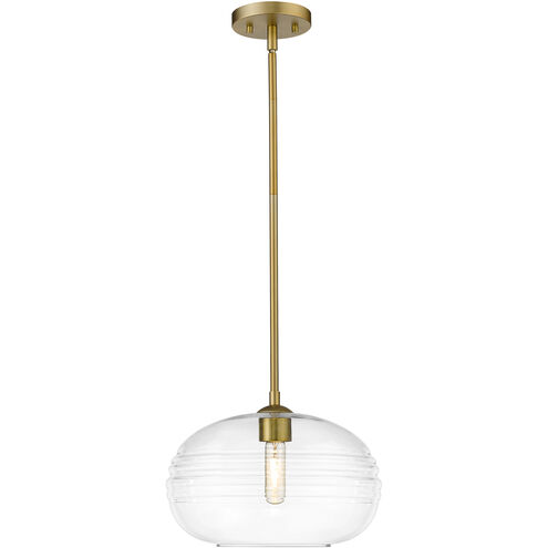 Harmony 1 Light 14 inch Olde Brass Pendant Ceiling Light