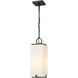 Sana 1 Light 6.75 inch Black Outdoor Chain Mount Ceiling Fixture
