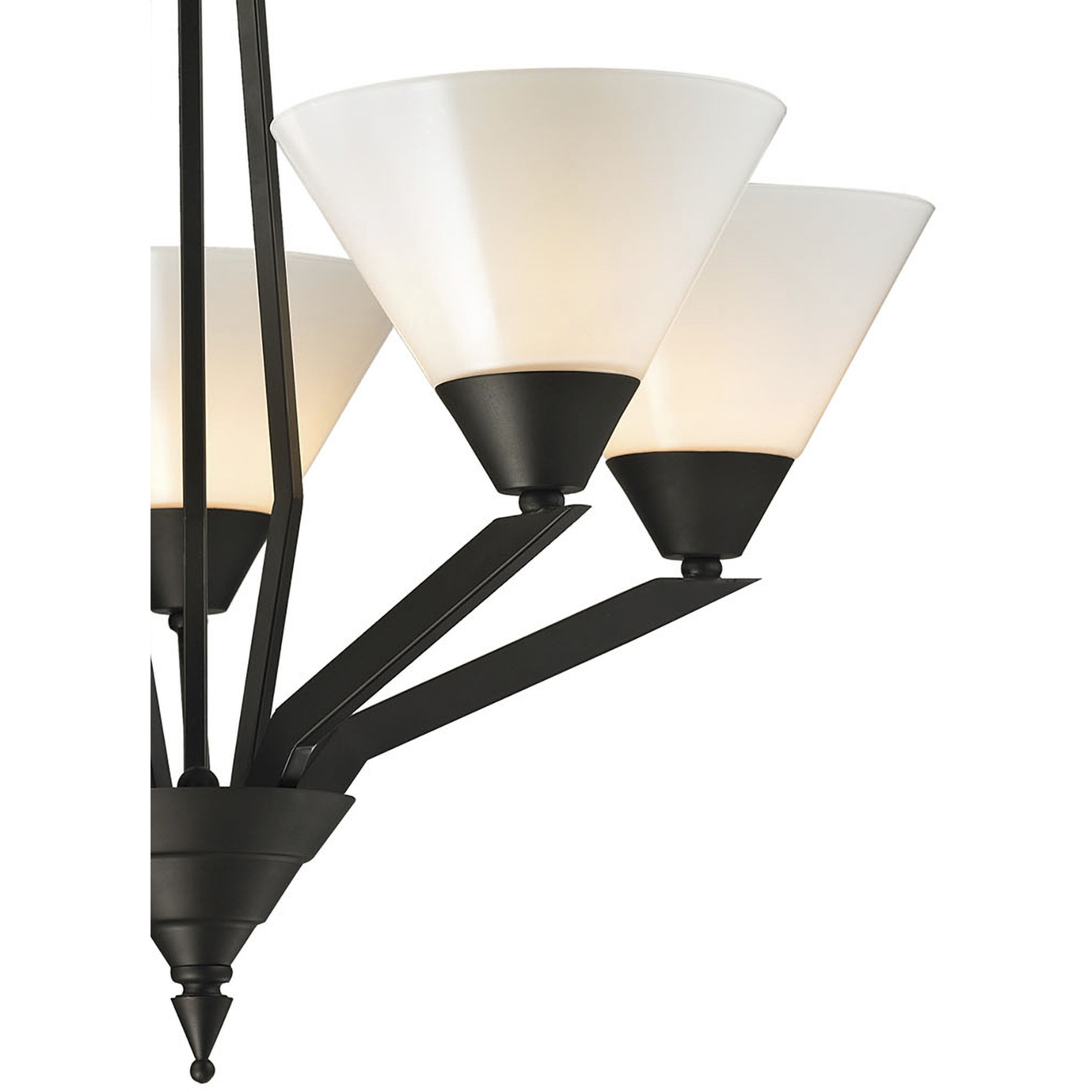 Tribecca 5 Light 25 inch Oil Rubbed Bronze Chandelier Ceiling Light