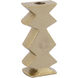 Zig Zag 12 X 2.5 inch Taper Candleholder, Set of 3