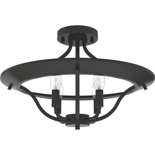 Perch Point 18 inch Semi-Flush Mount Ceiling Light