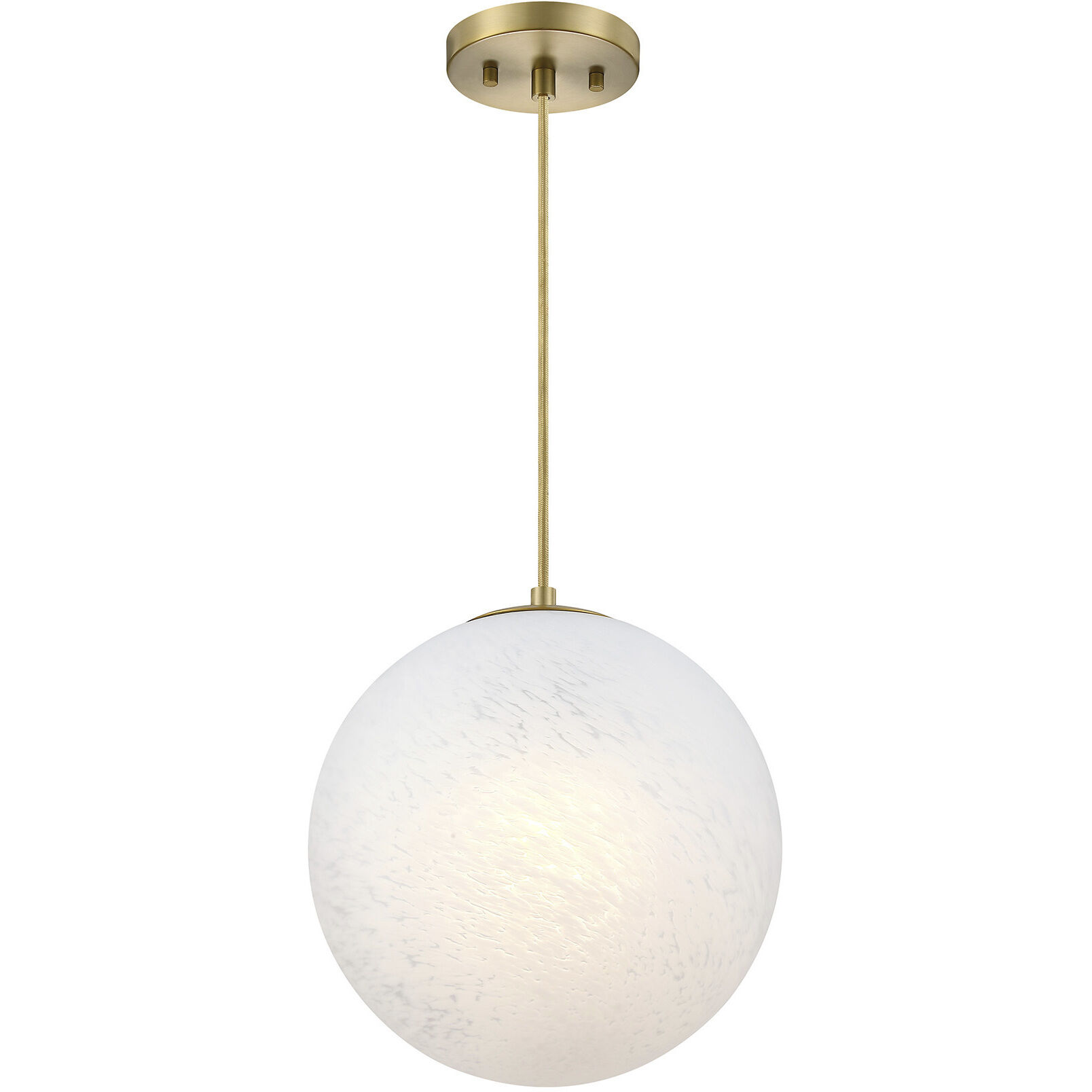Pixie LED 12 inch Brushed Gold Pendant Ceiling Light