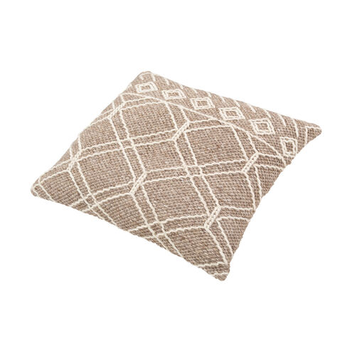 Anniken 30 X 30 inch Taupe/White/Cream Pillow Kit, Square