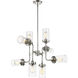 Calliope 8 Light 32 inch Polished Nickel Chandelier Ceiling Light