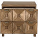 Musashi Dark Walnut Dresser, 2 Drawer
