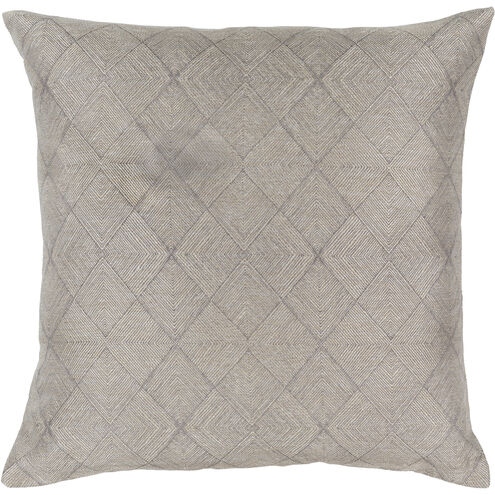 Messina 22 X 22 inch Slate Pillow Kit, Square
