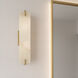 Seraphine Vanity Light Wall Light in Brushed Gold