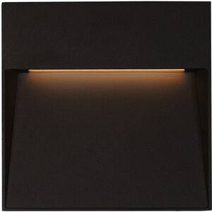 Casa LED 8.25 inch Black Exterior Wall/Step Lights