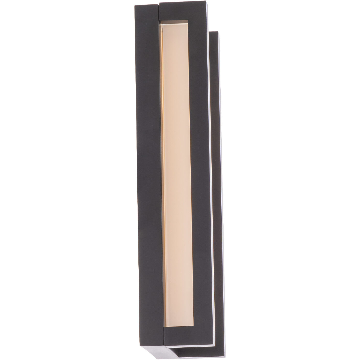 Axel LED 14 inch Black Outdoor Wall Light, dweLED