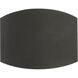 Danorum LED 6 inch Coal Outdoor Wall Mount in Black, Great Outdoors