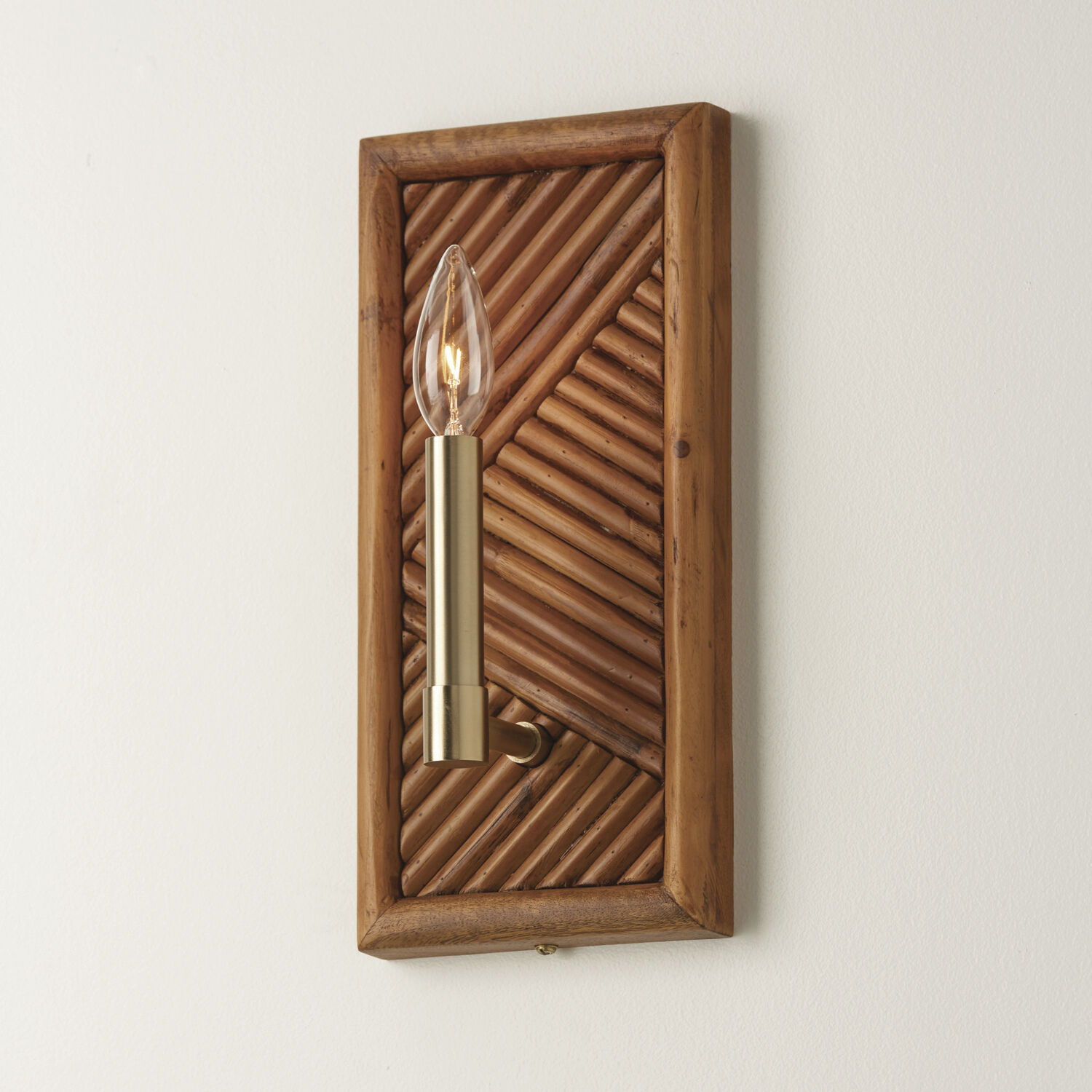 Soleil 1 Light 6 inch Matte Brass ADA Sconce Wall Light