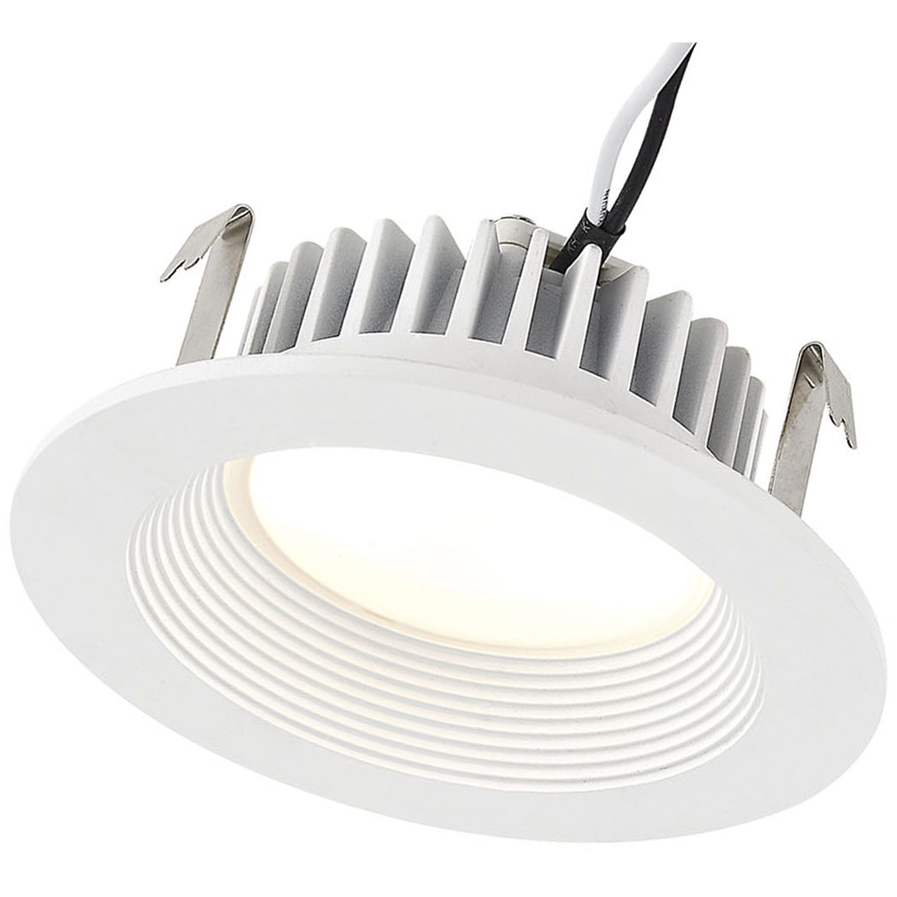 Axel Conversion Integrated LED White Down Light, 4" Recessed Can