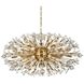 Vera 38 Light 23 inch Gold Pendant Ceiling Light