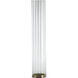 Zigrina 1 Light 5.13 inch Matte White with Aged Brass Pendant Ceiling Light