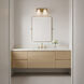 Miles 2 Light 12.00 inch Bathroom Vanity Light