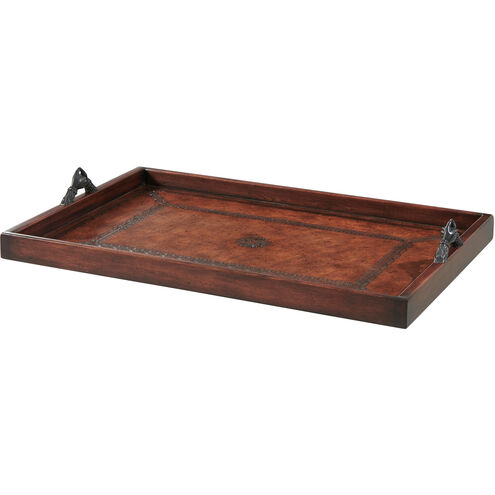 Theodore Alexander Medium Brown Tray