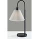 Thalia 25 inch 60.00 watt Black Table Lamp Portable Light, Simplee Adesso