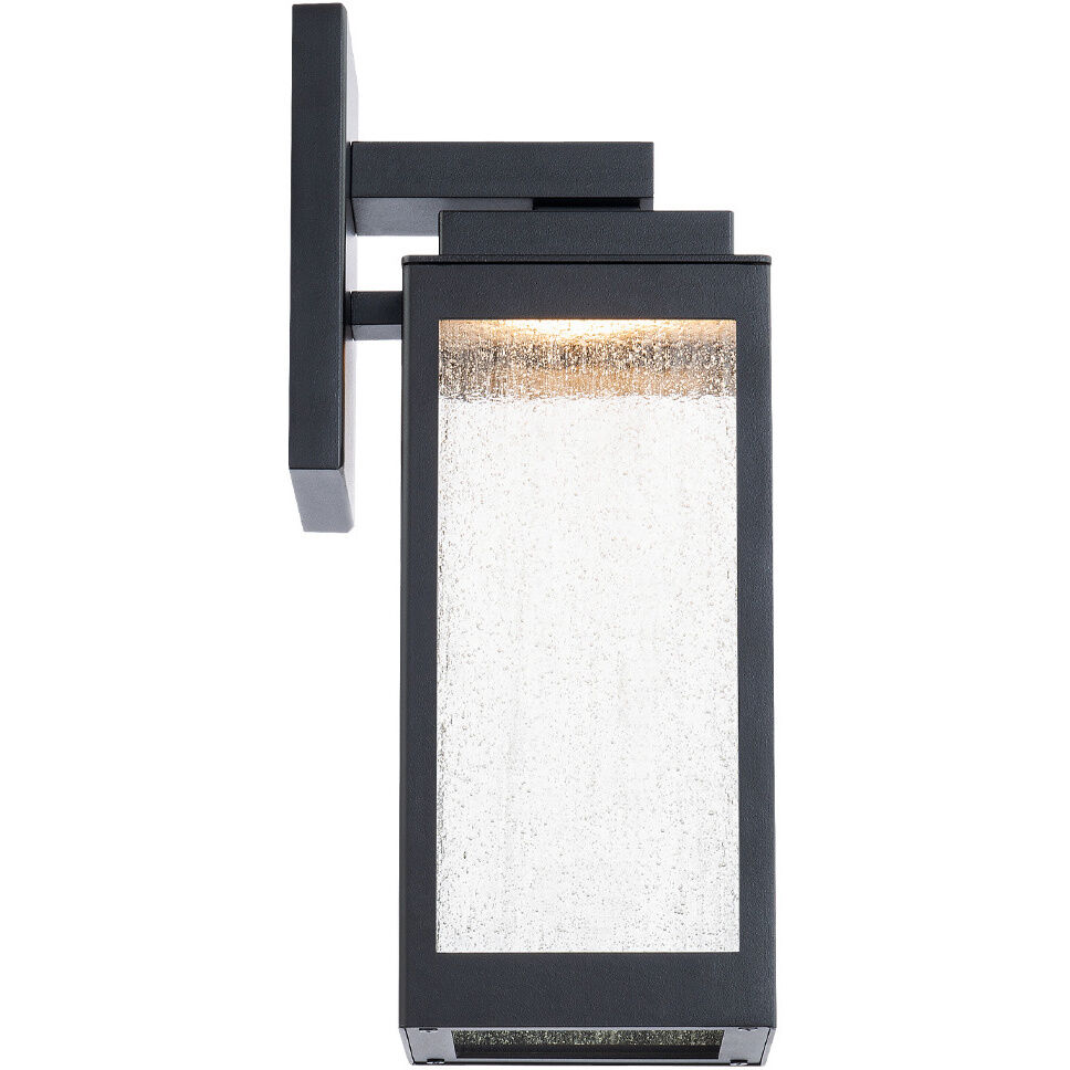 Amherst LED 14 inch Black Outdoor Wall Light, dweLED