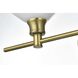Gene 2 Light 19 inch Satin Gold Bath Sconce Wall Light