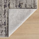 Darica 90 X 63 inch Silver Rug in 5 x 7