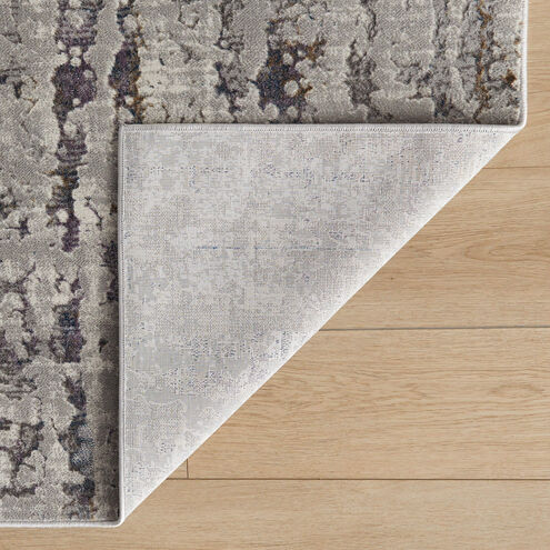 Darica 90 X 63 inch Silver Rug in 5 x 7