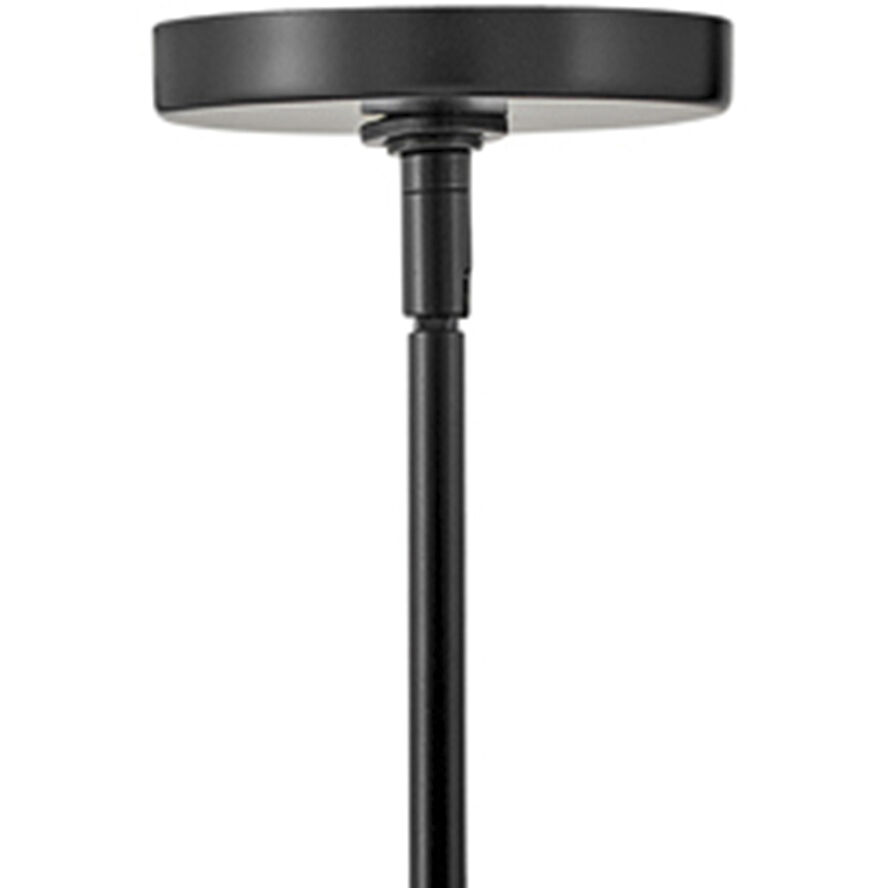 Lazlo LED 24.25 inch Black Chandelier Ceiling Light